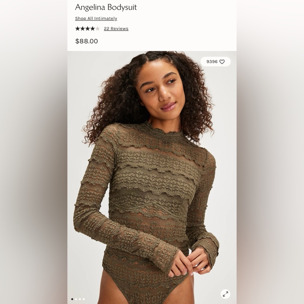 FP Movement by Free People Textured Long Sleeve Bodysuit - Brown